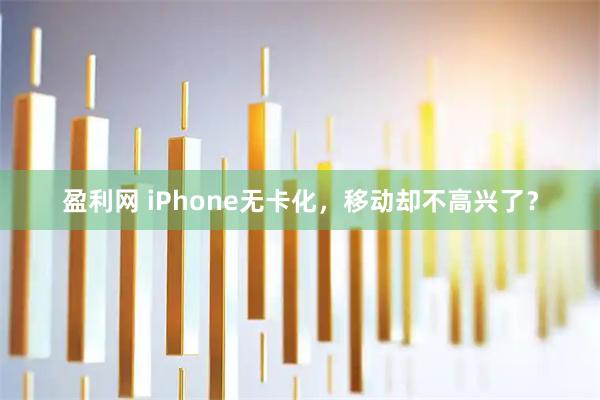 盈利网 iPhone无卡化，移动却不高兴了？