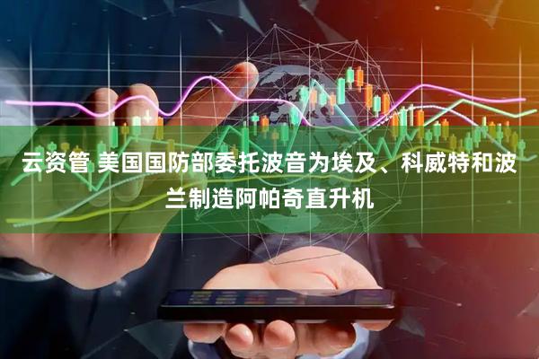 云资管 美国国防部委托波音为埃及、科威特和波兰制造阿帕奇直升机