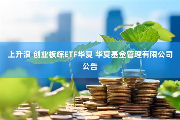 上升浪 创业板综ETF华夏 华夏基金管理有限公司公告